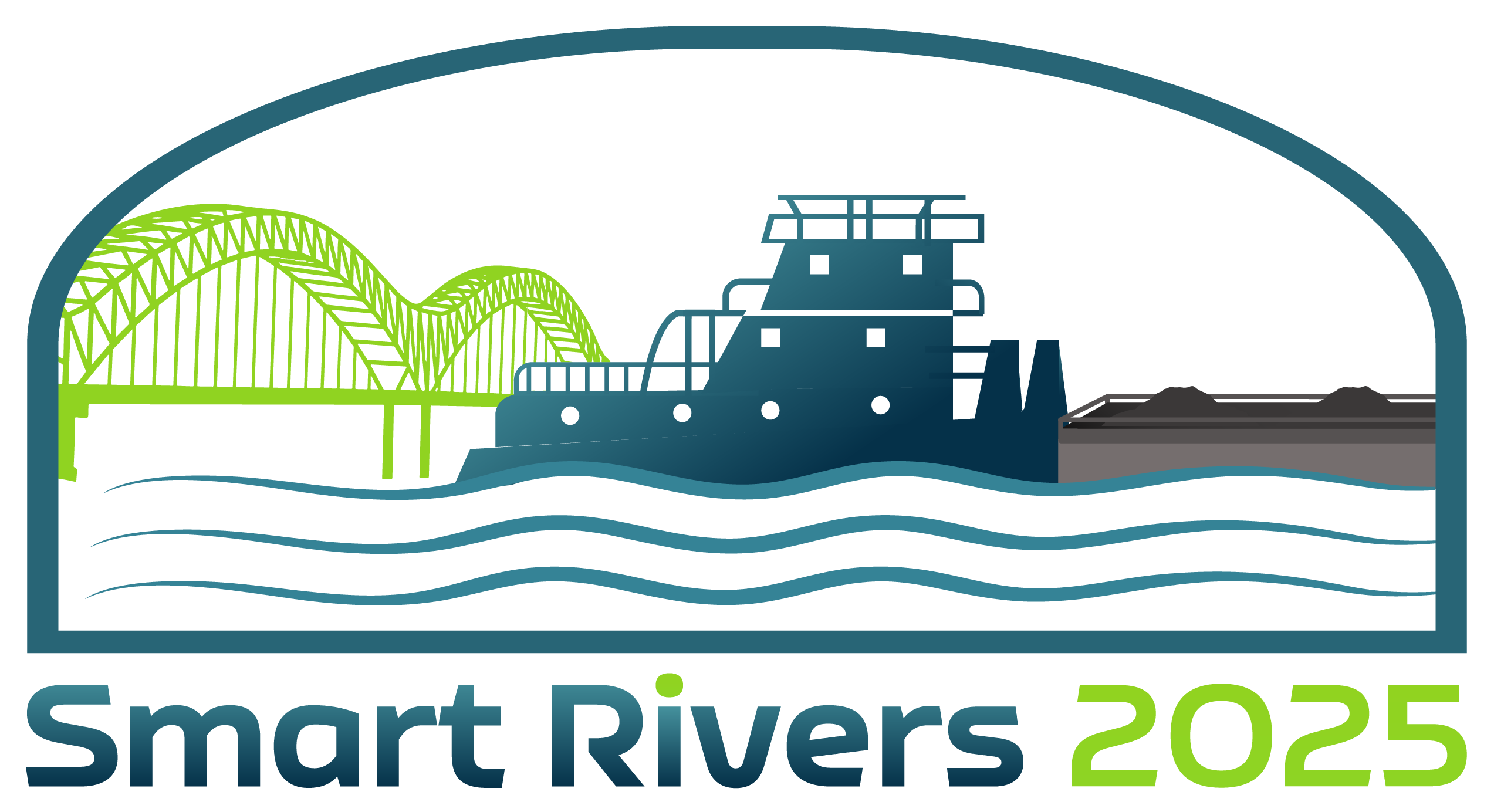 Smart Rivers 2025 logo